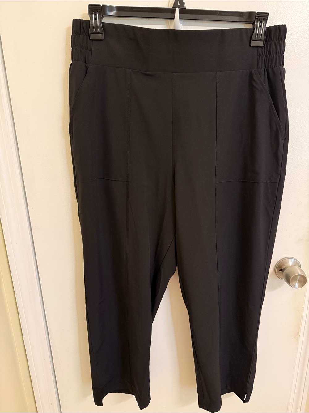 Croft & Barrel Black Athletic/Travel Pants-Large
